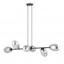 Emibig PANDORA 6 BL GRAFIT Lampa wisząca Czarny 1263/6