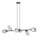 Emibig PANDORA 6 BL GRAFIT Lampa wisząca Czarny 1263/6