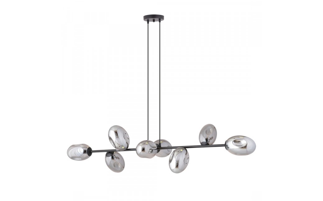 Emibig PANDORA 8 BL GRAFIT Lampa wisząca Czarny 1263/8