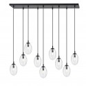 Emibig ASTRAL 9 BL TRANSPARENT Lampa wisząca Czarny 1265/9