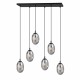 Emibig ASTRAL 6 BL GRAFIT Lampa wisząca Czarny 1266/6