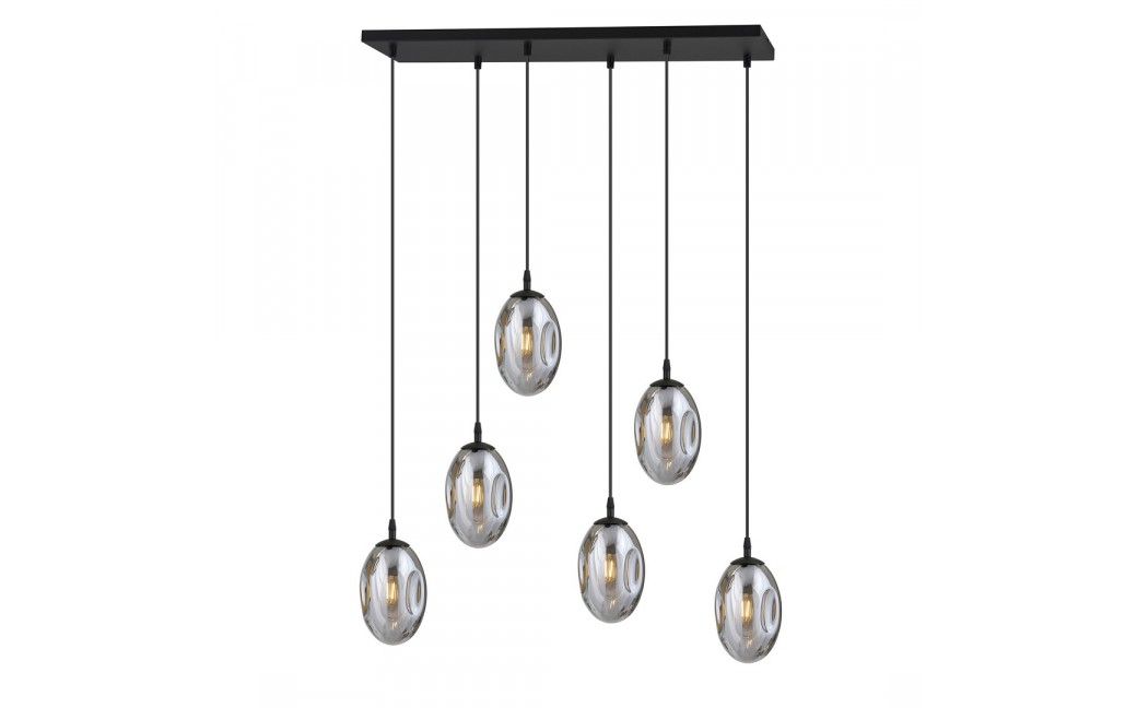 Emibig ASTRAL 6 BL GRAFIT Lampa wisząca Czarny 1266/6
