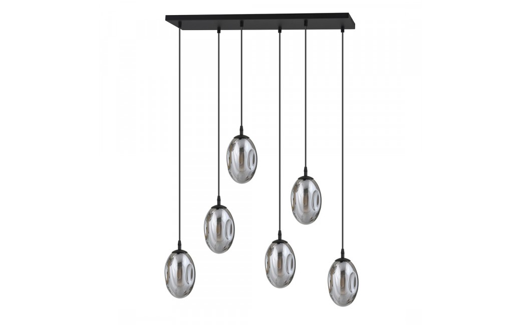 Emibig ASTRAL 6 BL GRAFIT Lampa wisząca Czarny 1266/6