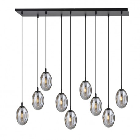 Emibig ASTRAL 9 BL GRAFIT Lampa wisząca Czarny 1266/9