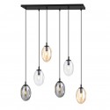 Emibig ASTRAL 6 BL MIX Lampa sufitowa Czarny 1268/6M1