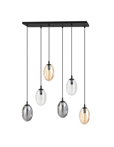 Emibig ASTRAL 6 BL MIX Lampa sufitowa Czarny 1268/6M1 - produkt 2