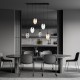 Emibig ASTRAL 6 BL MIX Lampa sufitowa Czarny 1268/6M1
