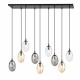 Emibig ASTRAL 9 BL MIX Lampa sufitowa Czarny 1268/9M1