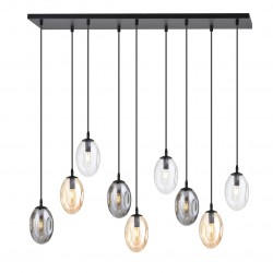 Emibig ASTRAL 9 BL MIX Lampa sufitowa Czarny 1268/9M1