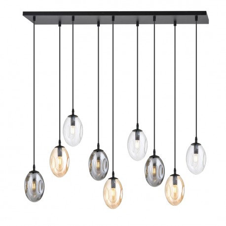 Emibig ASTRAL 9 BL MIX Lampa sufitowa Czarny 1268/9M1