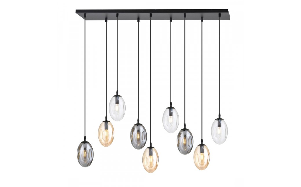 Emibig ASTRAL 9 BL MIX Lampa sufitowa Czarny 1268/9M1