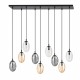 Emibig ASTRAL 9 BL MIX Lampa sufitowa Czarny 1268/9M1