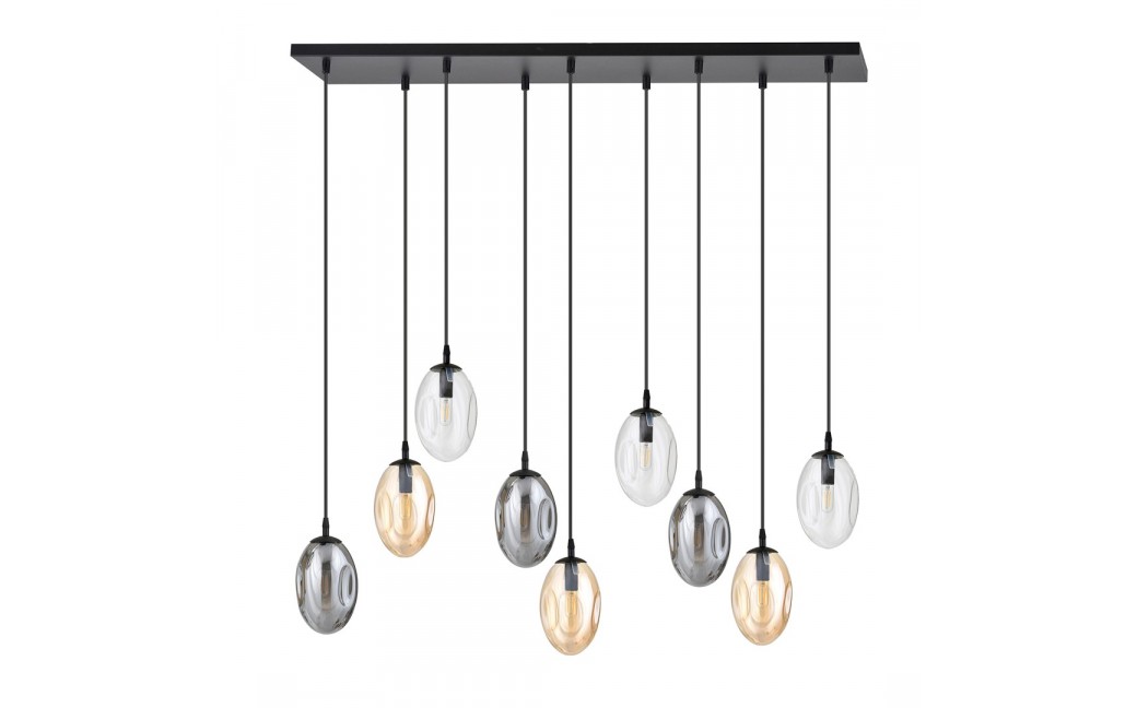 Emibig ASTRAL 9 BL MIX Lampa sufitowa Czarny 1268/9M1