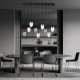 Emibig ASTRAL 9 BL MIX Lampa sufitowa Czarny 1268/9M1