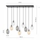 Emibig ASTRAL 9 BL MIX Lampa sufitowa Czarny 1268/9M1