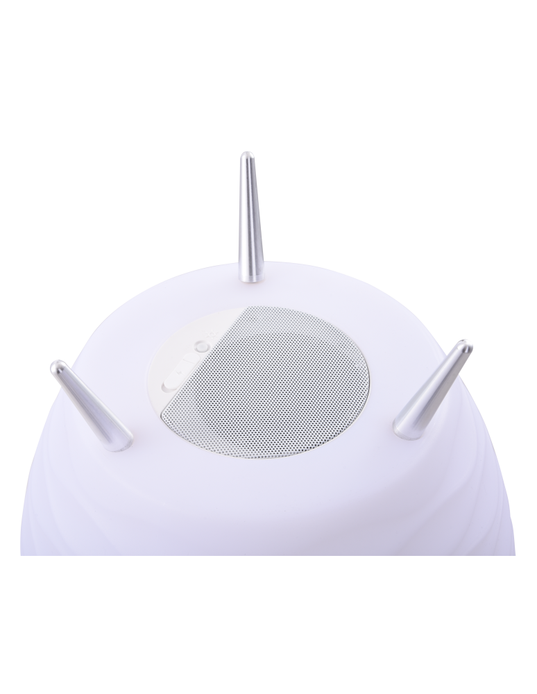 Speakers with lighting - Azzardo BOOMBOX BUCKET Speaker IP44 White AZ4665 - product kolory-swiatla.pl 3