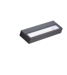 Outdoor wall lamps - Azzardo CASOLA DGR Wall lamp/shade IP54 Dark Grey AZ4356. - product 1