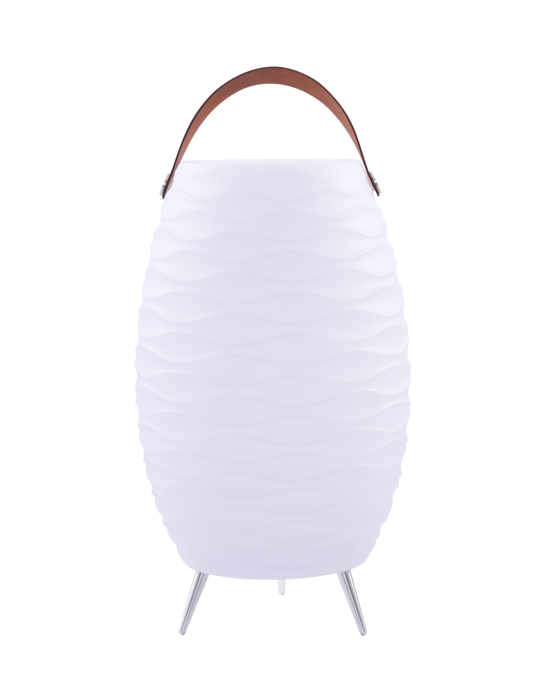 Speakers with lighting - Azzardo BOOMBOX BUCKET Speaker IP44 White AZ4665 - product kolory-swiatla.pl 1