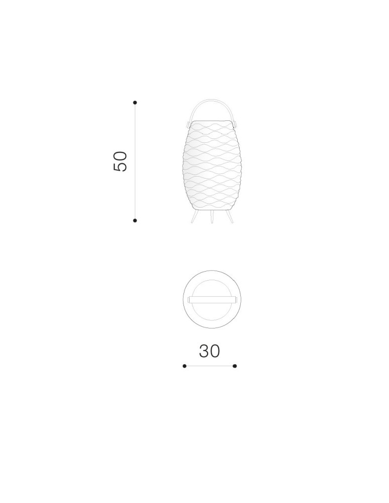 Speakers with lighting - Azzardo BOOMBOX BUCKET Speaker IP44 White AZ4665 - product kolory-swiatla.pl 7