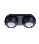 LED headlights - Azzardo OJOS 2 BK Surface Mounted Lamp Black AZ4199 - product 2