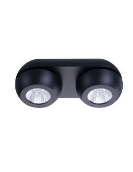 Azzardo OJOS 2 BK Lampa Natynkowa Czarny AZ4199 - produkt 2