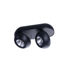 LED headlights - Azzardo OJOS 2 BK Surface Mounted Lamp Black AZ4199 - product 1