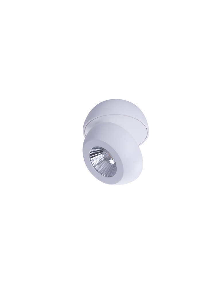 LED headlights - Azzardo OJOS 1 WH Surface Mounted Lamp White AZ4196 - product kolory-swiatla.pl 1