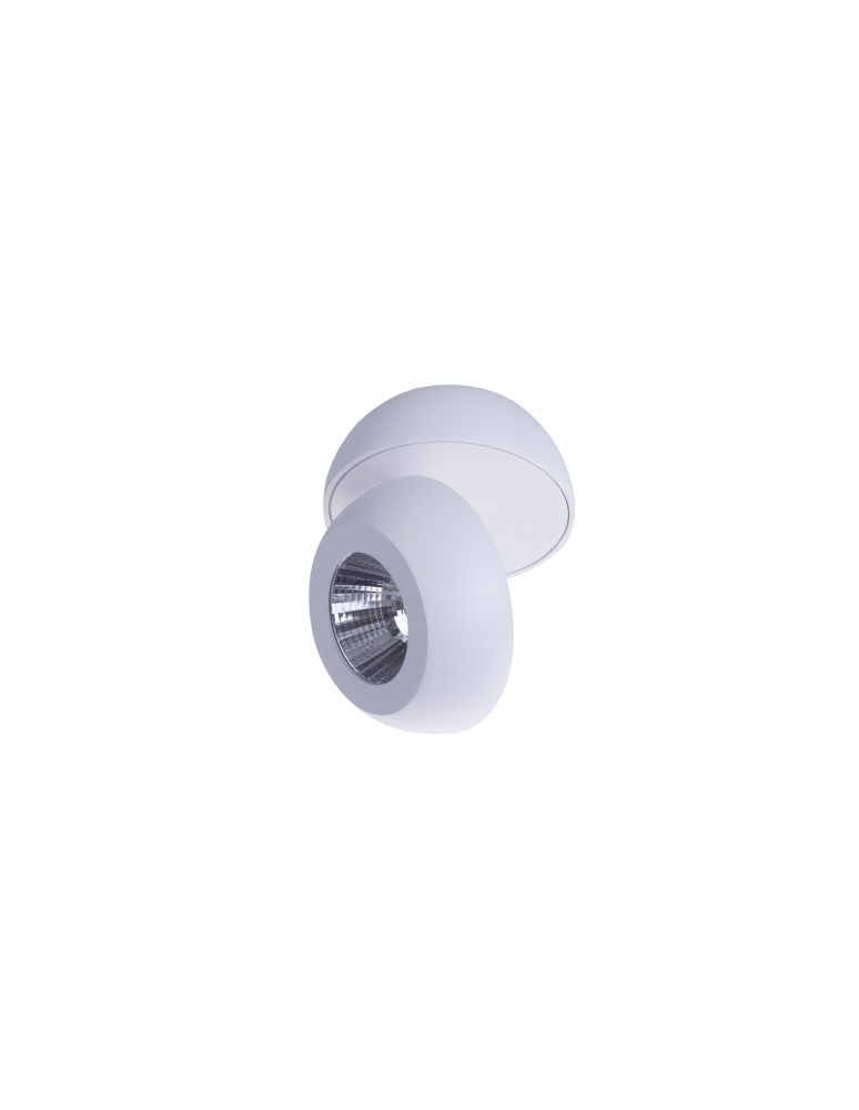 LED headlights - Azzardo OJOS 1 WH Surface Mounted Lamp White AZ4196 - product kolory-swiatla.pl 2