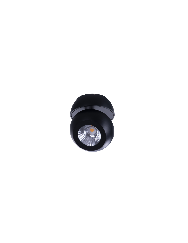 LED headlights - Azzardo OJOS 1 BK Surface Mounted Lamp Black AZ4197 - product kolory-swiatla.pl 3