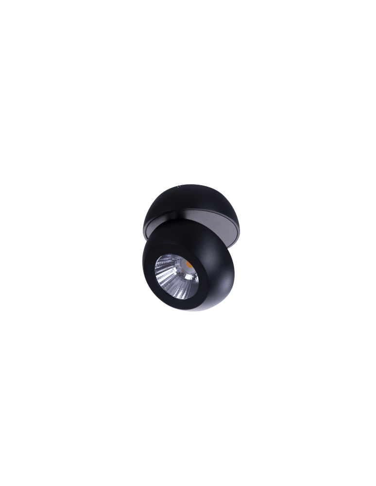 LED headlights - Azzardo OJOS 1 BK Surface Mounted Lamp Black AZ4197 - product kolory-swiatla.pl 4