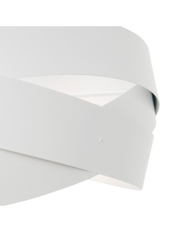 Zuma Line Lampa sufitowa TORNADO 50 cm biała/white - produkt 2