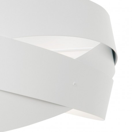Zuma Line Lampa sufitowa TORNADO 50 cm biała/white