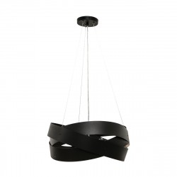 Zuma Line Lampa wisząca TORNADO 50 cm czarna/black 1118