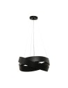 Zuma Line Lampa wisząca TORNADO 50 cm czarna/black 1118