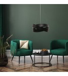 Black pendant lamps - Zuma Line TORNADO 50 cm black/black 1118 pendant lamp - product 4