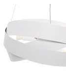 Modern pendant lamps - Zuma Line TORNADO 50 cm white/white 1117 pendant lamp - product 3