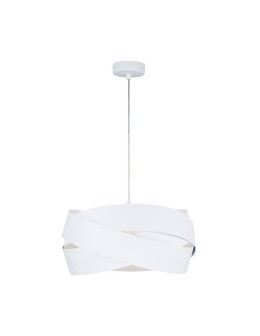 Zuma Line Lampa wisząca TORNADO 40 cm biała/white 1113