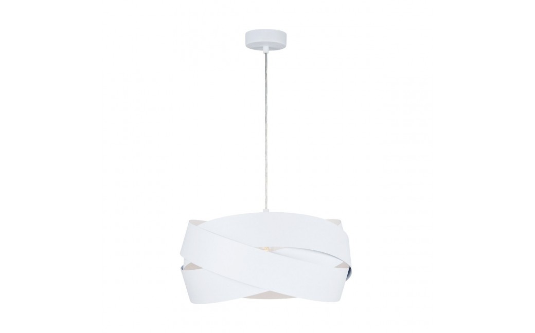 Zuma Line Lampa wisząca TORNADO 40 cm biała/white 1113