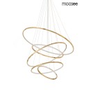 Pendant lamps circles - MOOSEE RING SLIM L gold pendant lamp (MSE1501100163) - product 2