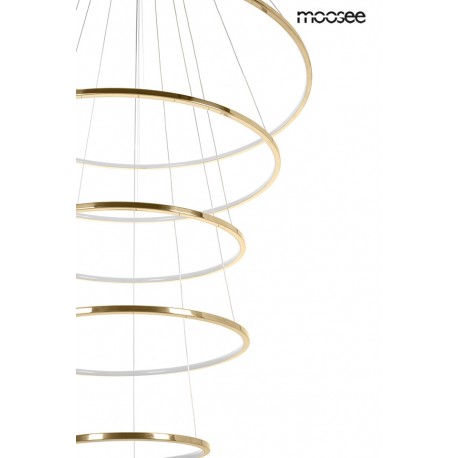 MOOSEE lampa wisząca RING SLIM L złota (MSE1501100163)