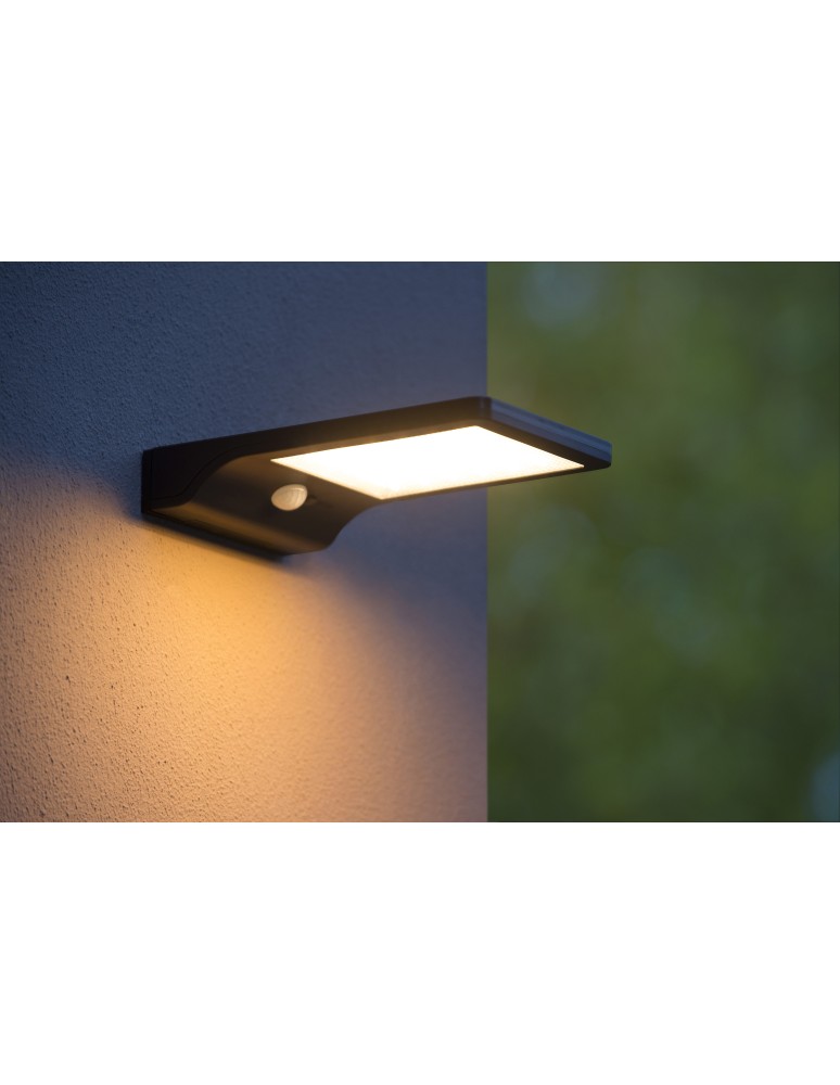 Solar lamps - Lucide BASIC Wall-mounted + Sensor IP44 22862/04/30 - product kolory-swiatla.pl 4