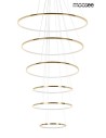 MOOSEE lampa wisząca RING SLIM XL złota (MSE1501100164)