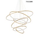 Pendant lamps circles - MOOSEE RING SLIM XL gold pendant lamp (MSE1501100164) - product 2