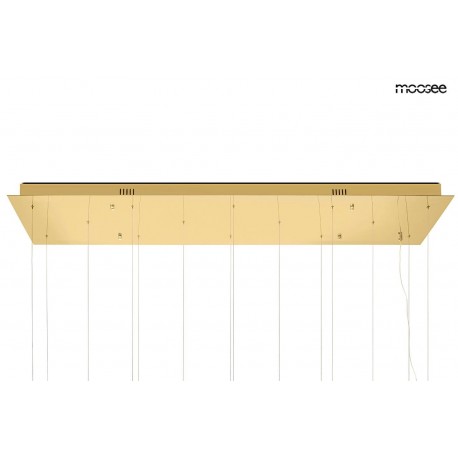 MOOSEE lampa wisząca TULIPPE 14 LINE złota (MSE1501100169)
