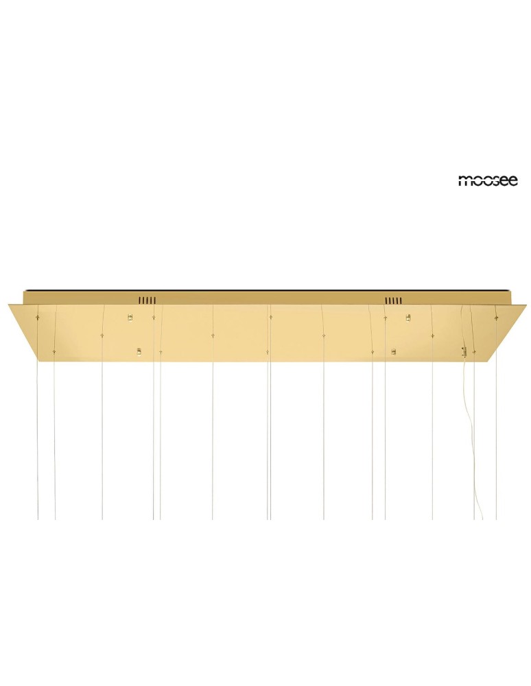 Designer pendant lamps - MOOSEE TULIPPE 14 LINE gold pendant lamp (MSE1501100169) - product kolory-swiatla.pl 7