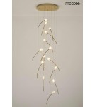 Designer pendant lamps - MOOSEE TULIPPE 14 DISC gold pendant lamp (MSE1501100171) - product 2