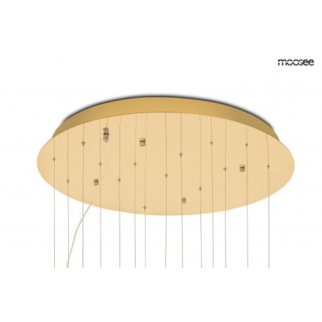 MOOSEE lampa wisząca TULIPPE 14 DISC złota (MSE1501100171)