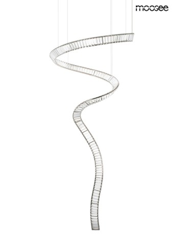 MOOSEE WAVE CORDON 1A chrome pendant lamp (MSE1501100193)