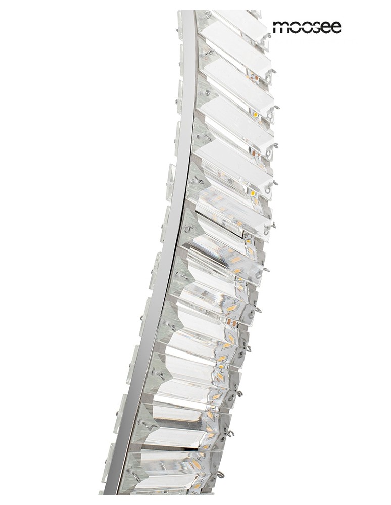 Designer pendant lamps - MOOSEE WAVE CORDON 1A chrome pendant lamp (MSE1501100193) - product kolory-swiatla.pl 9