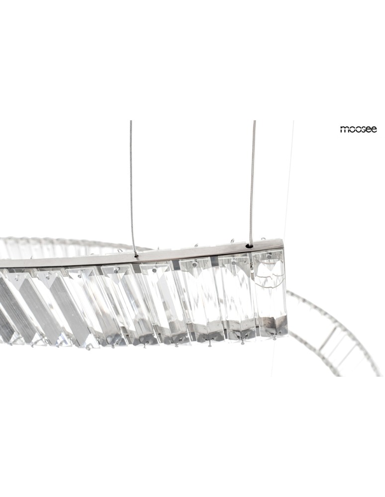 Designer pendant lamps - MOOSEE WAVE CORDON 1A chrome pendant lamp (MSE1501100193) - product kolory-swiatla.pl 10